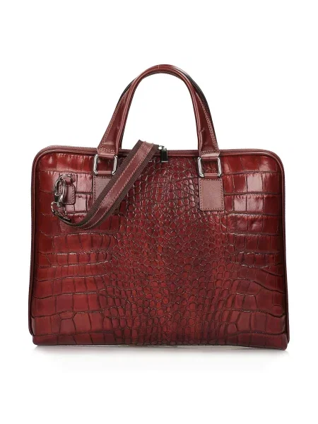 Toscanio Сумка для ноутбука Шкіра коричневий