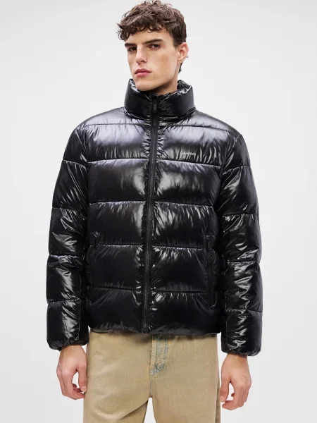Calvin Klein Zimná bunda čierna