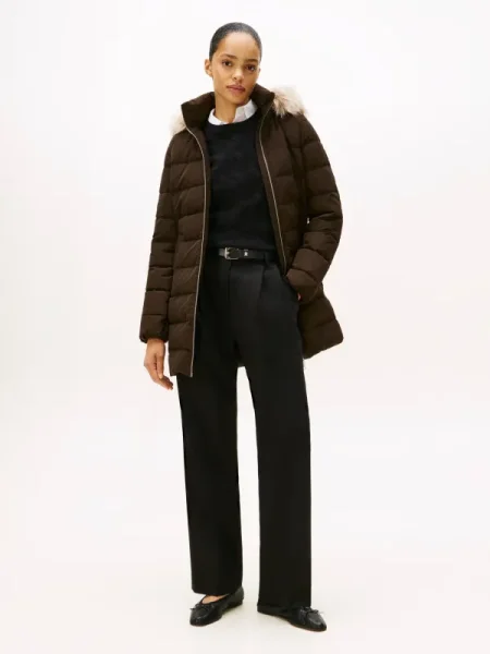 Tommy Hilfiger Palton de iarnă maro