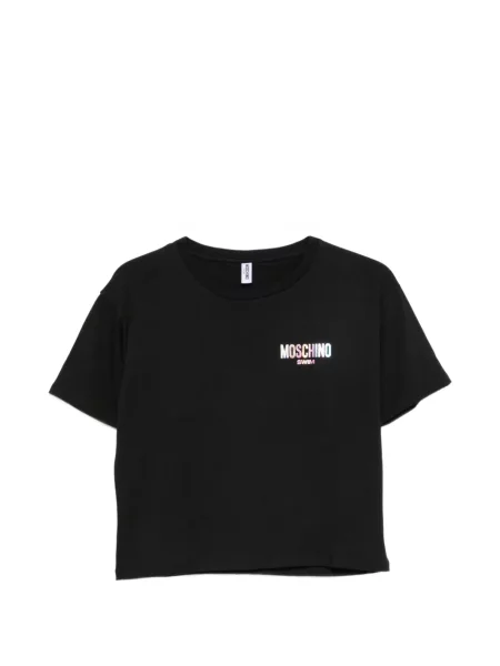 Tricou Moschino cu imagine negru