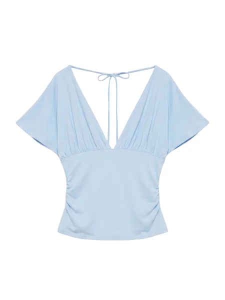 Pull&Bear Tricou deschis albastru