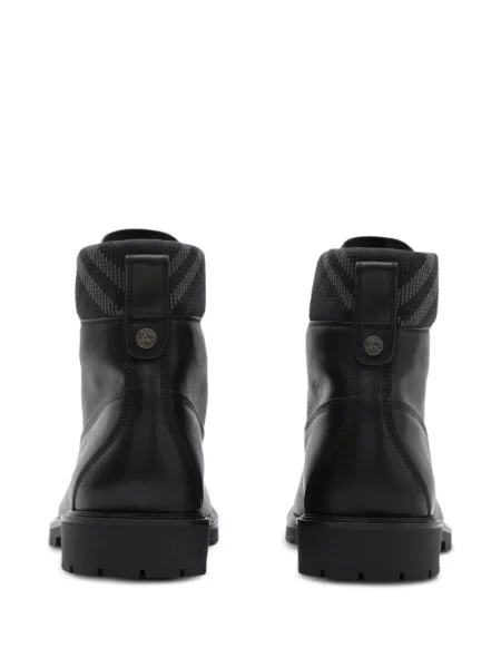 Botine Burberry din piele negru