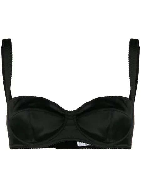 Sutien Dolce & Gabbana de mătase negru