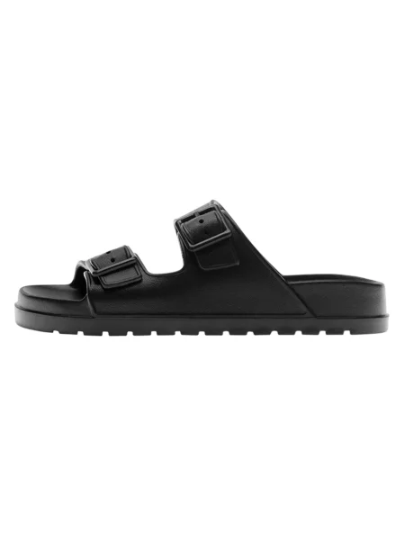 Pull&Bear Šľapky čierna