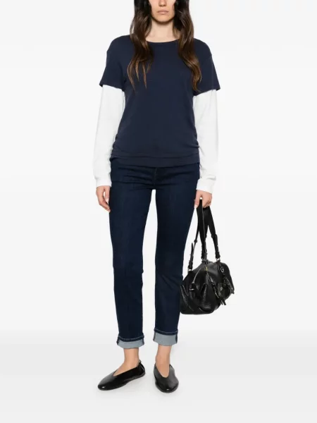 Blugi skinny 7 For All Mankind skinny fit albastru