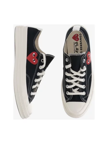 Sneakersy Comme Des Garcons Play czarne