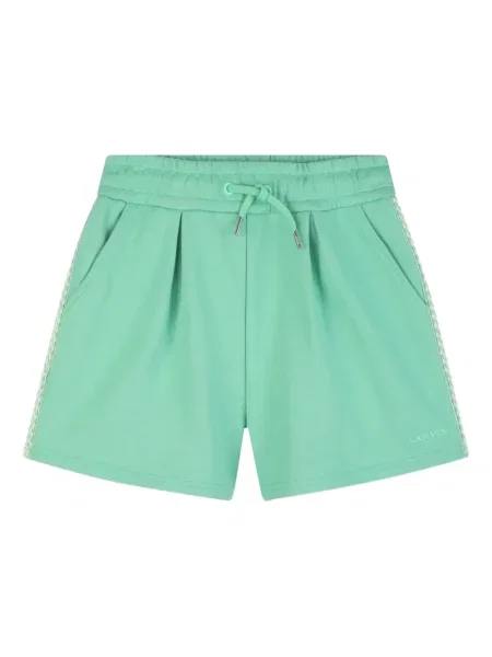 Szorty dziecięce Lanvin Enfant zielone