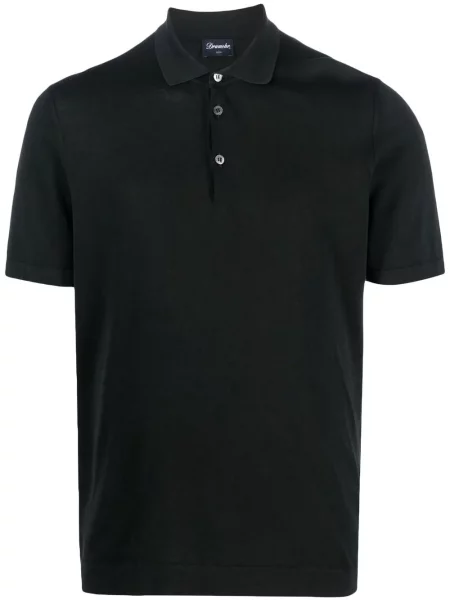 Tricou polo Drumohr negru