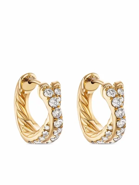 Cercei David Yurman galben