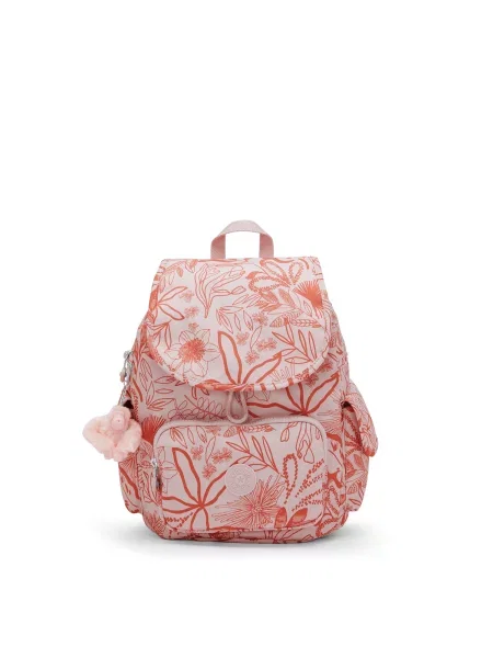 KIPLING Batoh City Pack S lososová / pastelově růžová