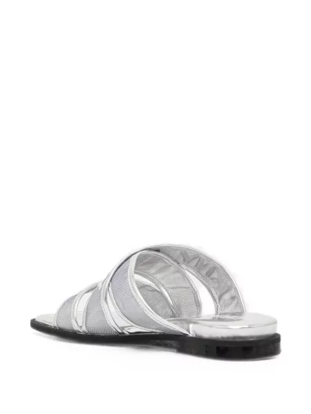 Papuci Dkny cu broderie cu bretele
