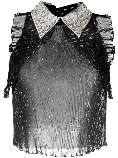 Top Alberta Ferretti negru