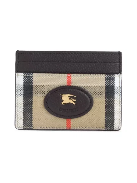 Portfel Burberry skórzany beżowy