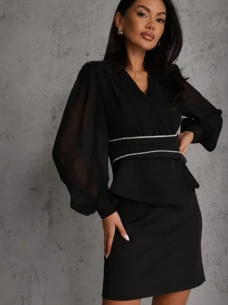 Fustă Fretima neagră