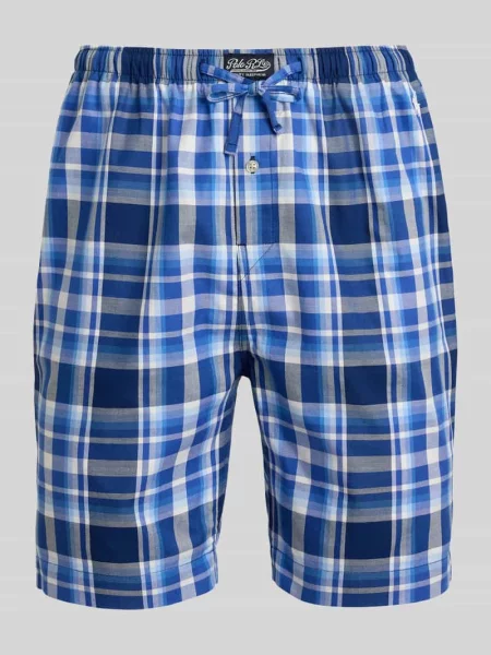 Szorty od piżamy z tunelem z czystej bawełny Polo Ralph Lauren Underwear