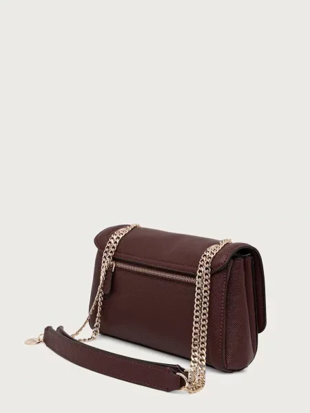 Кожаная сумка через плечо Guess