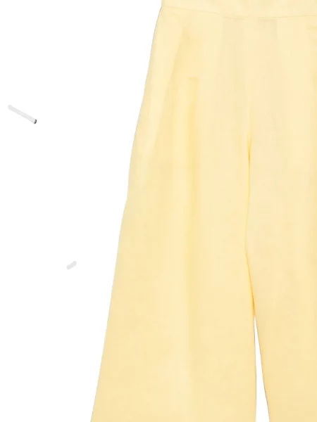 Pantaloni culottes Bambah de in galben
