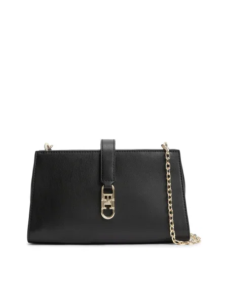 Colier Tommy Hilfiger din piele negru