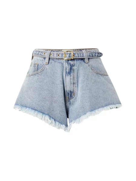 Hoermanseder x About You Jeans Caro deschis albastru