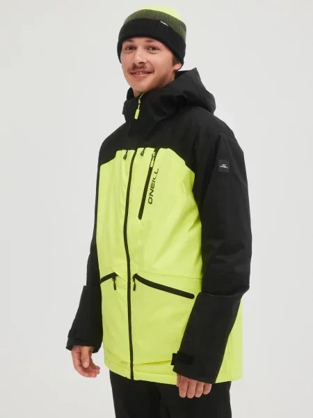 Kurtka zimowa na narty i snowboard O'neill Discorder żółta