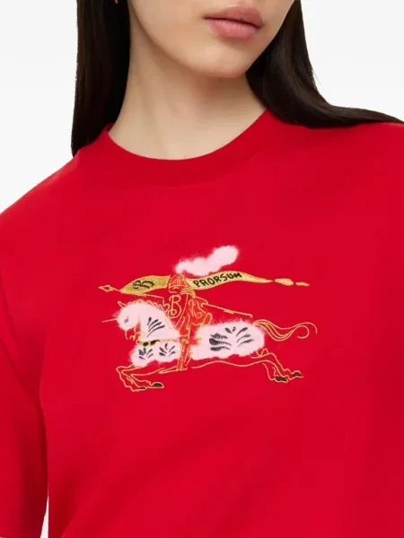 Tricou Burberry roșu
