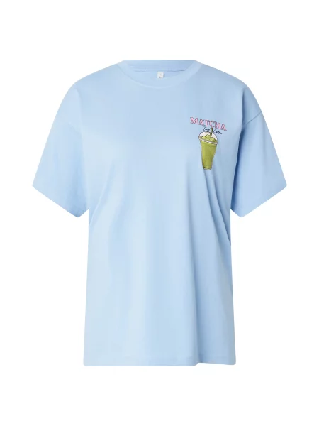 ONLY Tricou ONLRita albastru deschis / verde măr / roz negru