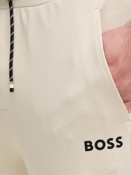 Длинные спортивные штаны Boss Green зеленые