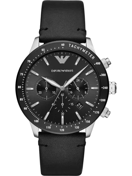 Emporio Armani Ceas analogic / argintiu negru