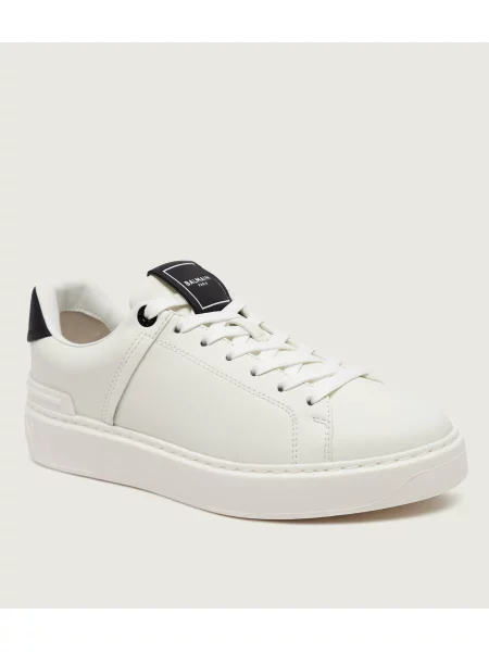 Balmain Teniși din piele B-COURT alb