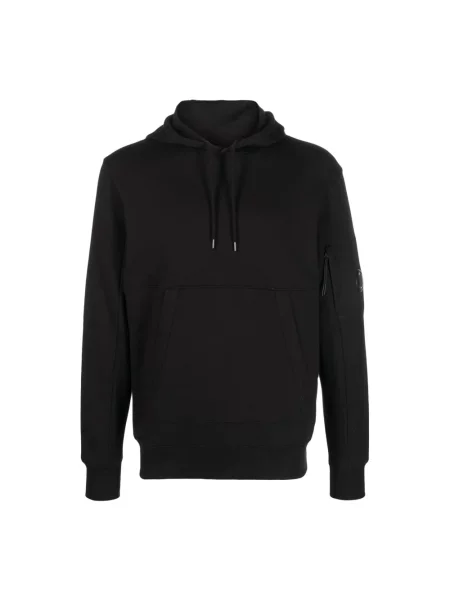Bluza z kapturem C.p. Company z kapturem czarna