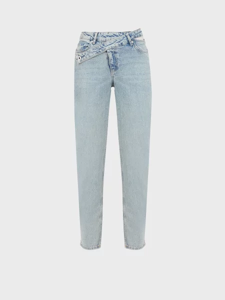 Прямі джинси Karl Lagerfeld Jeans бавовна/еластан синій