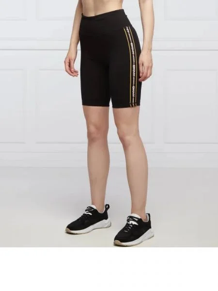 DKNY Sport pantaloni scurți biker | high waist negru