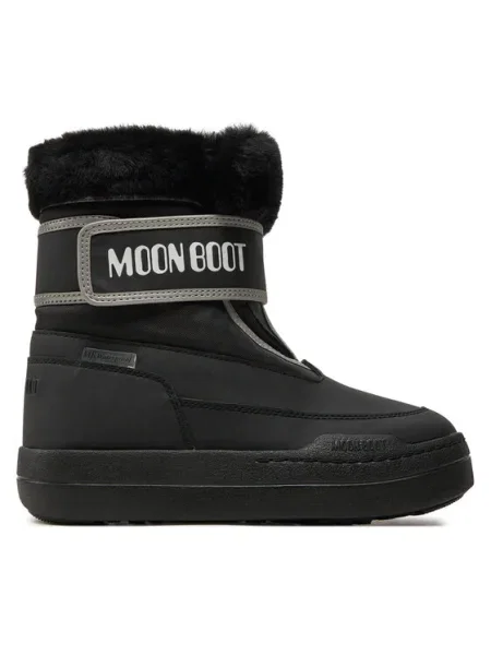 Moon Boot Cizme de zăpadă Junior Park Strap negru