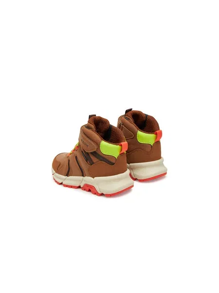 Bakancs Geox J Flexyper Plus S barna