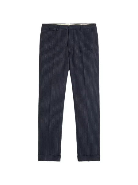 Pantaloni Ralph Lauren Rrl albastru