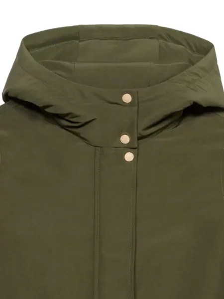 Geacă parka Brooks Brothers cu glugă verde