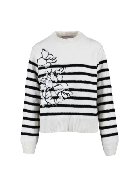 Sweter Ermanno Scervino wełniany biały