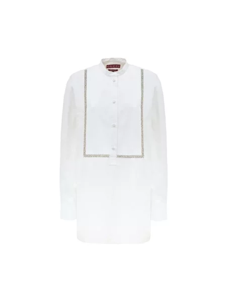 Sukienka koszulowa Gucci casual biała