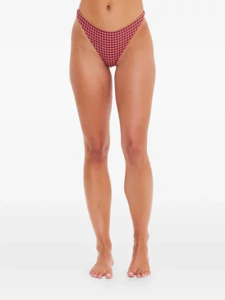 Карирани компект бикини The Upside червено