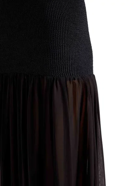 Rochie maxi Hunza G negru