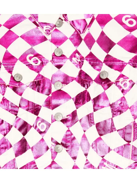 Τζιν μπουφάν Mm6 Maison Margiela ροζ