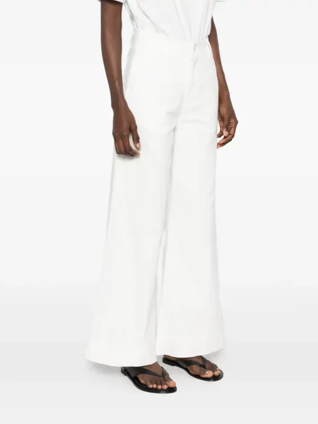 Pantaloni Eleh alb