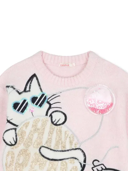 Sweter dziecięcy Billieblush różowy