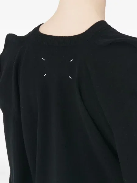 Pulover Maison Margiela de lână negru