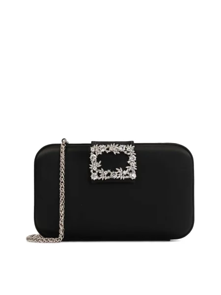 Kazar Pisemska torbica / srebrna črna