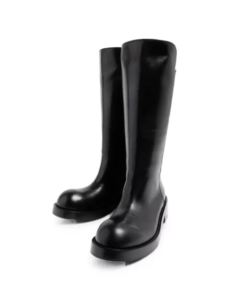 Botine Ann Demeulemeester din piele negru