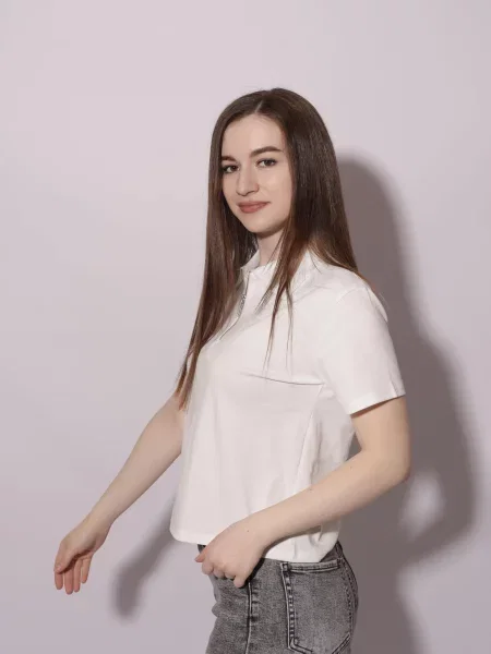 Поло Stream белое