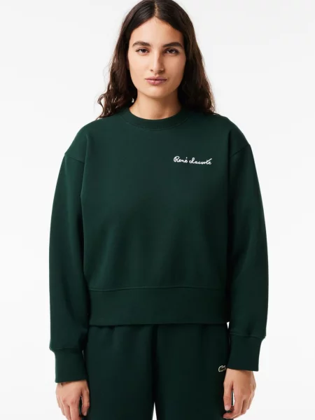 Толстовка Lacoste зеленая