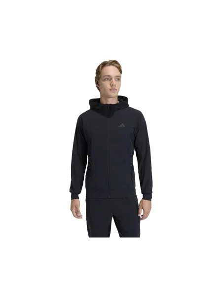 Telocvičňa bunda Adidas čierna
