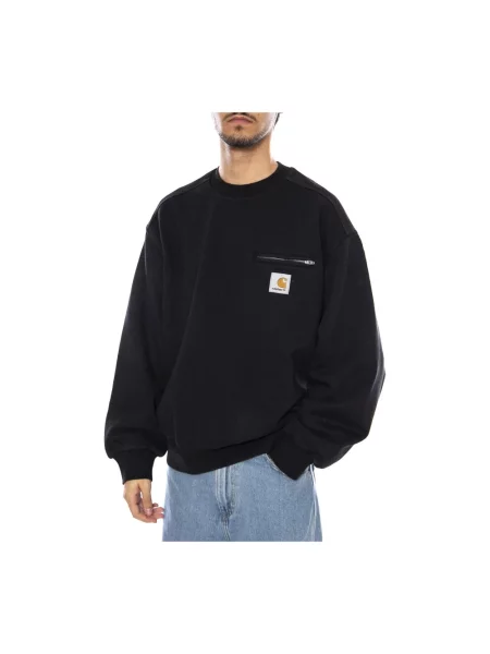 Carhartt WIP bluza Detroit Sweat gładka czarny